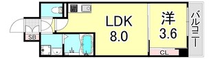 LIVIAZ KOBE LaMerの物件間取画像